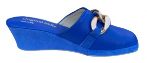 PANTOFOLA DONNA MILLY IN PELLE ARTIGIANALE MADE IN ITALY