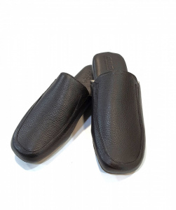 PANTOFOLE UOMO IN PELLE GEDA MADE IN ITALY
