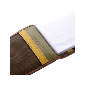 Porta carte di credito di pelle unisex multicolore firmato DUDU