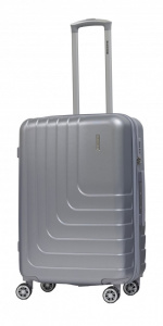 TROLLEY MEDIO RIGIDO 4 RUOTE RAVIZZONI LINEA TITANIO ESPANDIBILE