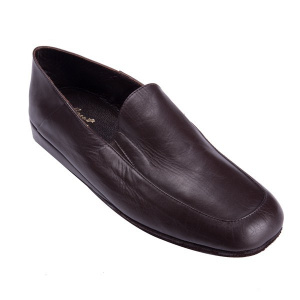 ESCLUSIVE PANTOFOLE UOMO IN PELLE AL BAGATT MADE IN ITALY
