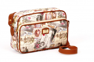 BORSA DONNA A CARTELLA MON AMOUR ARTIGIANALE MADE IN ITALY