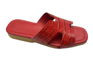 CIABATTE DONNA IN PELLE STAMPA COCCO GEDA MADE IN ITALY