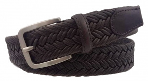 CINTURA UOMO 3,5 CM INTRECCIATA IN TESSUTO ORIONE BELTS ARTIGIANALE MADE IN ITALY