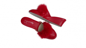 ELEGANTE PANTOFOLA DONNA MILLY ARTIGIANALE MADE IN ITALY