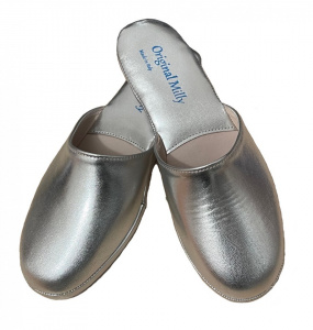 PANTOFOLA DONNA MILLY IN PELLE ARTIGIANALE MADE IN ITALY