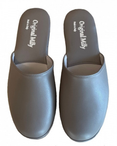 PANTOFOLA DONNA MILLY IN PELLE ARTIGIANALE MADE IN ITALY