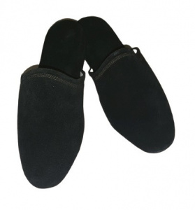 PANTOFOLE UOMO IN CROSTA SCAMOSCIATA MAGNUS MADE IN ITALY