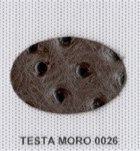 PANTOFOLE UOMO MOCASSINO IN PELLE DI STRUZZO GEDA MADE IN ITALY