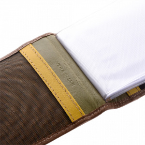 Porta carte di credito di pelle unisex multicolore firmato DUDU