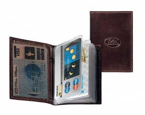 PORTA CARTE DI CREDITO IN PELLE TONY PEROTTI