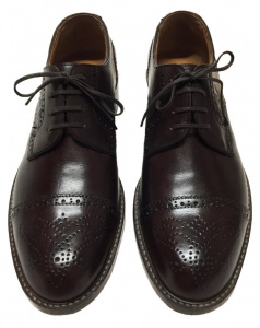 SCARPE UOMO STRINGATE IN PELLE GAROFALO GIANBATTISTA ARTIGIANALI MADE IN ITALY