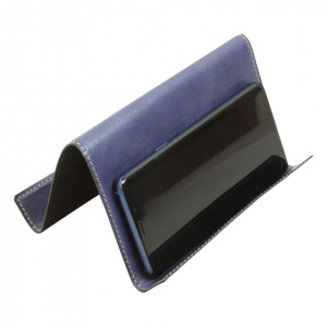 SUPPORTO IN PELLE PER IPAD E IPHONE OLD ANGLER FIRENZE ARTIGIANALE MADE IN ITALY