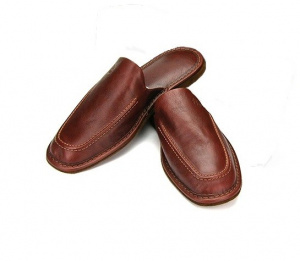 PANTOFOLE UOMO IN PELLE LE ARTI MADE IN ITALY