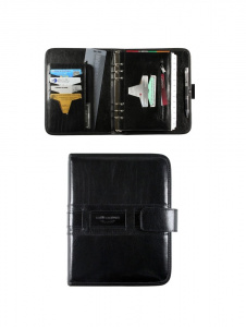 AGENDA ORGANIZER IN PELLE MILLENNIUM PROGRESSIO 19x24 CM MADE IN ITALY