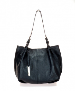 BORSA DONNA A SPALLA IN PELLE MONTINI AMELIE SHOULDER GRAINY MADE IN ITALY