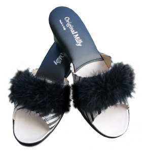 CIABATTA DONNA MILLY IN CAMOSCIO STAMPA ZEBRATO ARTIGIANALE MADE IN ITALY