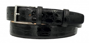 CINTURA UOMO 3,5 CM IN COCCODRILLO ORIONE BELTS ARTIGIANALE MADE IN ITALY