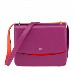 DUDU Pochette Donna Elegante in Pelle con Cerniera Zip Porta Trucchi  Cellulare