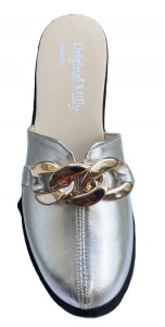 PANTOFOLA DONNA MILLY IN PELLE ARTIGIANALE MADE IN ITALY