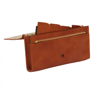 PORTADOCUMENTI MULTIFUNZIONE IN PELLE OLD ANGLER FIRENZE