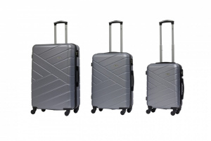 SET TROLLEY RIGIDO 4 RUOTE RAVIZZONI LINEA GIOVE