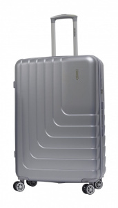 TROLLEY GRANDE RIGIDO 4 RUOTE RAVIZZONI LINEA TITANIO ESPANDIBILE