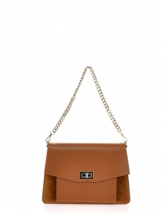 BORSA DONNA A SPALLA IN PELLE MONTINI GRETA MADE IN ITALY