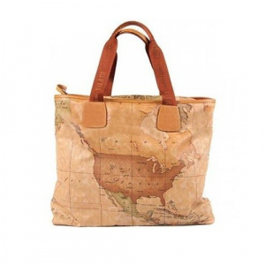 BORSA DONNA SHOPPING GRANDE A SPALLA ALVIERO MARTINI PRIMA CLASSE
