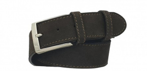 CINTURA UOMO 4 CM IN CAMOSCIO ORIONE BELTS ARTIGIANALE MADE IN ITALY