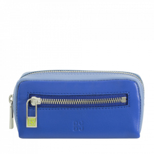 Portachiavi unisex colorato in vera pelle vitello firmato DUDU