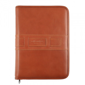 AGENDA GIORNALIERA IN PELLE MILLENNIUM PROGRESSIO 17x24 CM MADE IN ITALY