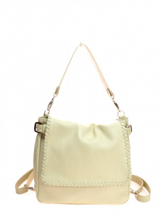 BORSA DONNA IN PELLE CONVERTIBILE IN ZAINO MONTINI GIADA MADE IN ITALY