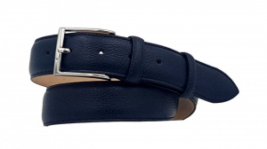 CINTURA UOMO 3,5 CM IN PELLE STAMPA CERVO ORIONE BELTS ARTIGIANALE MADE IN ITALY