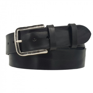 CINTURA UOMO 4 CM IN CUOIO DI TORO PLISSE' ORIONE BELTS ARTIGIANALE MADE IN ITALY