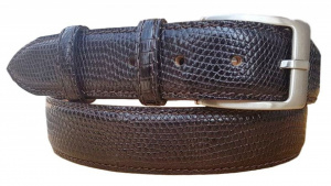 CINTURA UOMO 4 CM IN IGUANA ORIONE BELTS ARTIGIANALE MADE IN ITALY
