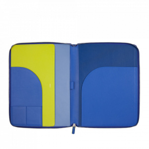 DUDU Cartella Portadocumenti A4 in Pelle Portablocco da Ufficio Cartellina  Porta Tablet iPad Multicolore con Zip