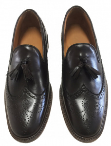MOCASSINI UOMO IN PELLE GAROFALO GIANBATTISTA ARTIGIANALI MADE IN ITALY