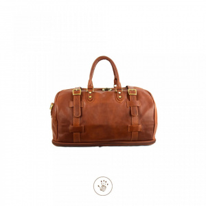BORSONE GRANDE DA VIAGGIO IN PELLE TORNABUONI FIRENZE MADE IN ITALY