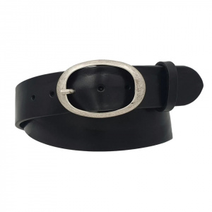 CINTURA UOMO 4 CM IN CUOIO DI TORO PLISSE' ORIONE BELTS ARTIGIANALE MADE IN ITALY