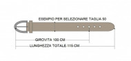 CINTURA UOMO 4 CM PATCHWORK ORIONE BELTS IN PELLE STAMPA PITONE-COCCODRILLO E CAMOSCIO ARTIGIANALE MADE IN ITALY