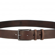 DUDU Cintura in Pelle stile Vintage Made in Italy da Uomo o Donna da 35mm Accorciabile