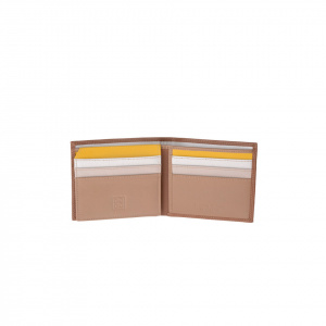 DUDU Portafoglio Piccolo da Uomo RFID in Pelle Multicolore Porta Carte Tessere