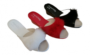 ELEGANTE CIABATTA DONNA MILLY ARTIGIANALE MADE IN ITALY