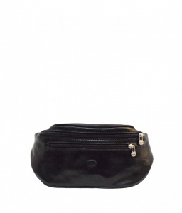 MARSUPIO IN PELLE DI BERARDINO MODELLO 3 TASCHE