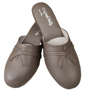 PANTOFOLE DONNA MILLY IN PELLE ARTIGIANALI MADE IN ITALY