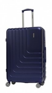 TROLLEY GRANDE RIGIDO 4 RUOTE RAVIZZONI LINEA TITANIO ESPANDIBILE