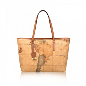 BORSA DONNA SHOPPING GRANDE A SPALLA ALVIERO MARTINI PRIMA CLASSE