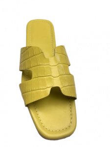 CIABATTE DONNA IN PELLE STAMPA COCCO GEDA MADE IN ITALY