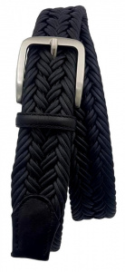 CINTURA UOMO 3,5 CM INTRECCIATA IN TESSUTO ORIONE BELTS ARTIGIANALE MADE IN ITALY
